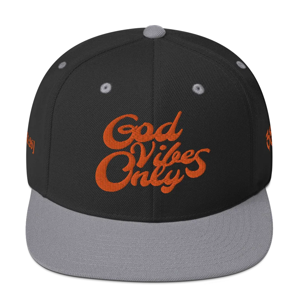 God Vibes Only Snapback Hat - Da G.A.T.E 33