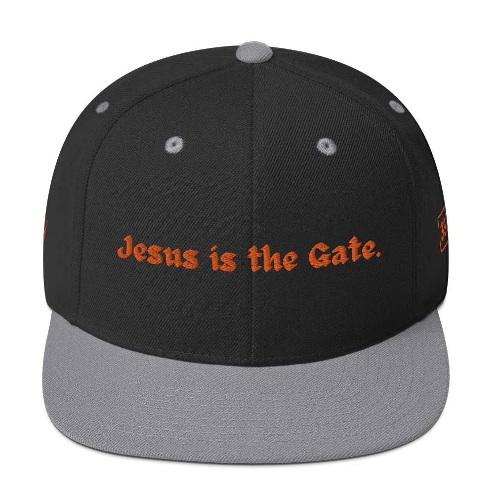 Jesus is the Gate. Snapback Hat - Da G.A.T.E 33