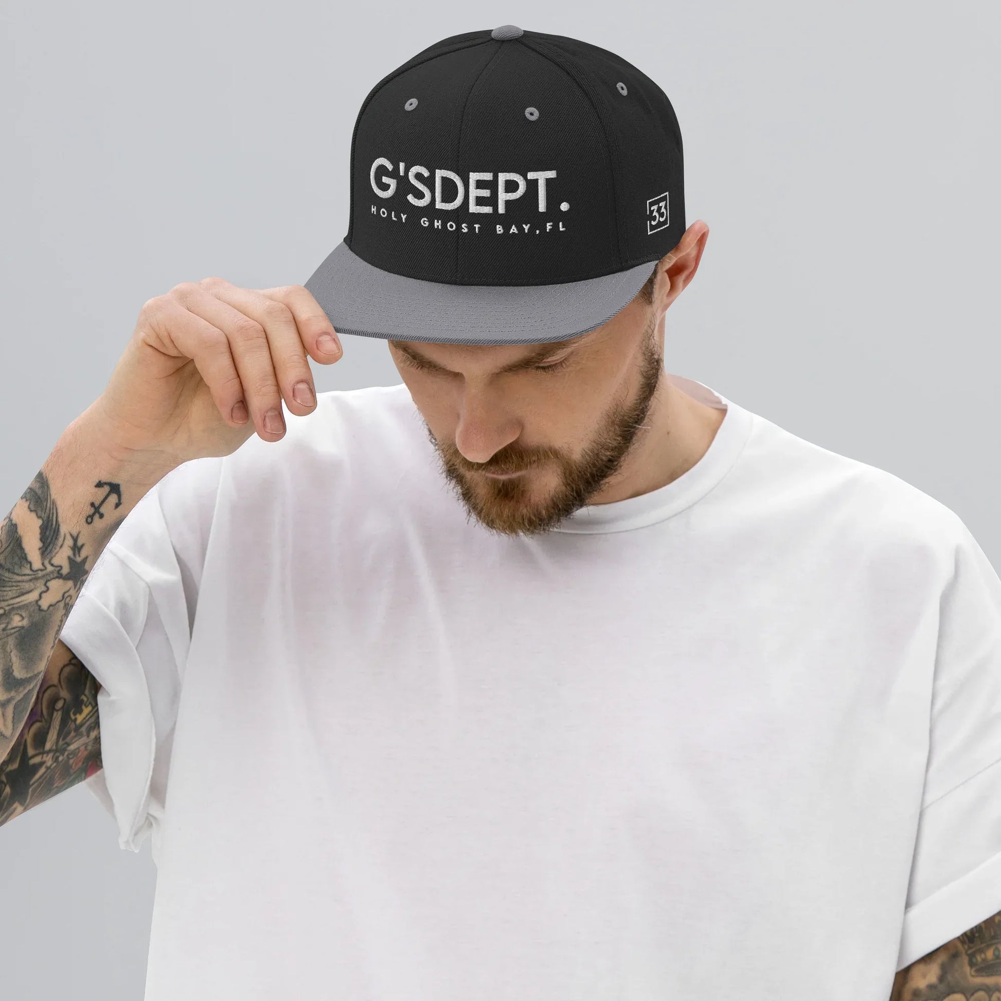 GOD’SAVE DEPT. Snapback Hat - Da G.A.T.E 33