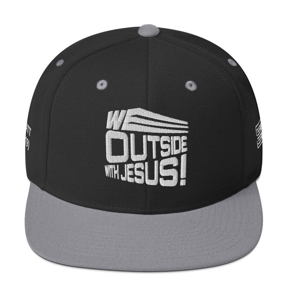 WE OUTSIDE-W-JESUS Snapback Hat - Da G.A.T.E 33