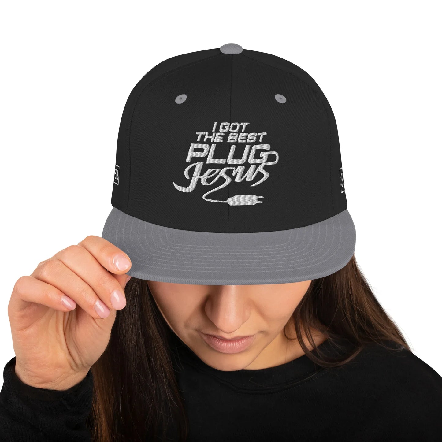I GOT THE BEST PLUG Snapback Hat - Da G.A.T.E 33