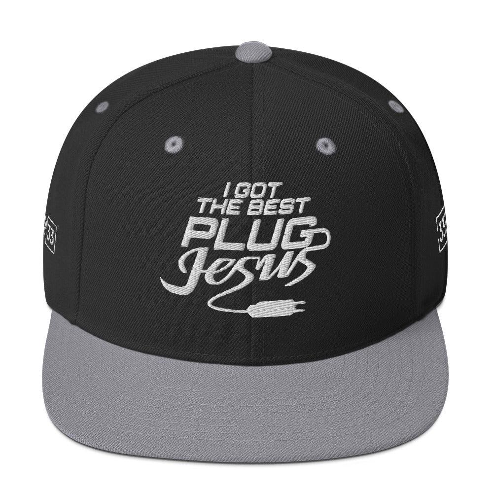 I GOT THE BEST PLUG Snapback Hat - Da G.A.T.E 33