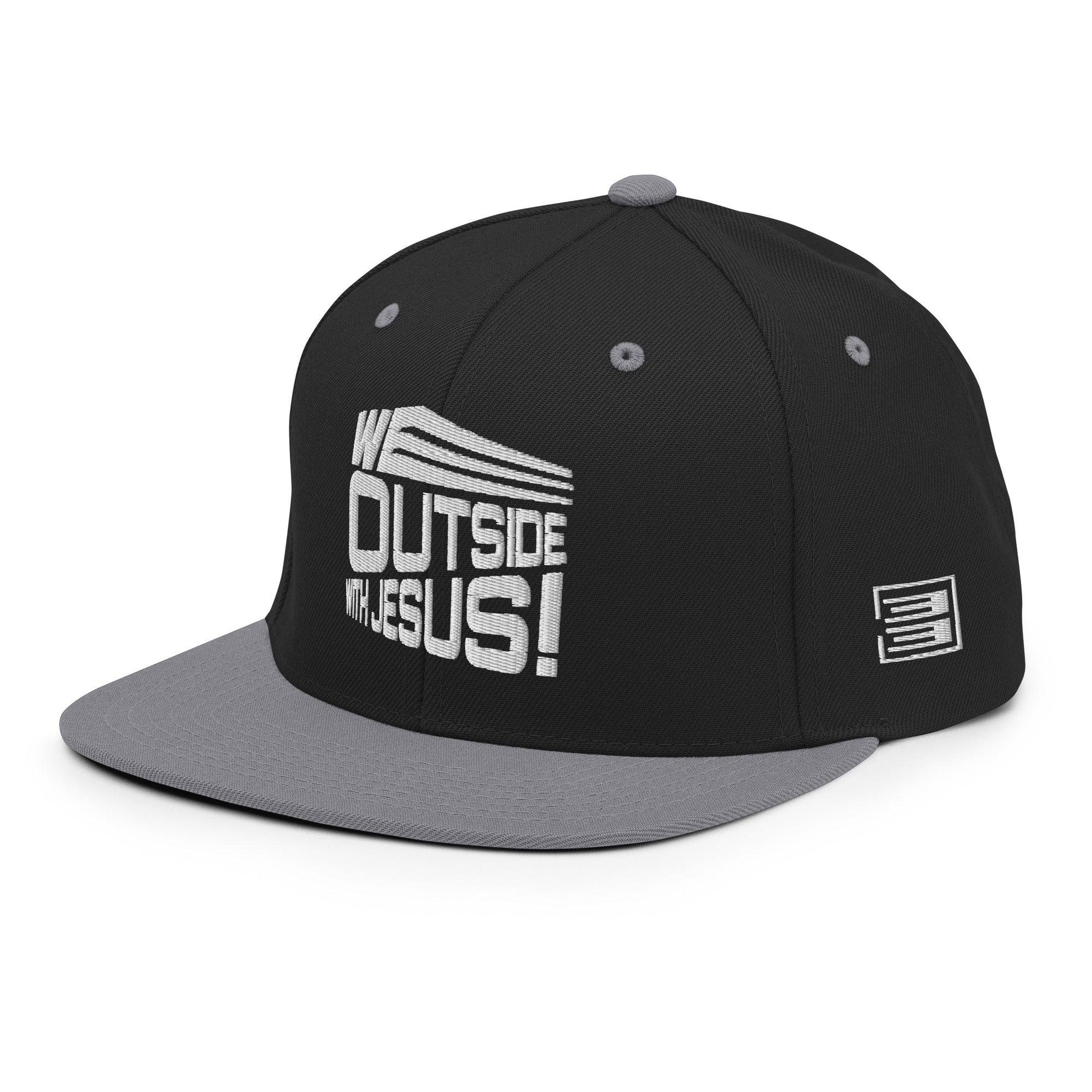 WE OUTSIDE-W-JESUS Snapback Hat - Da G.A.T.E 33