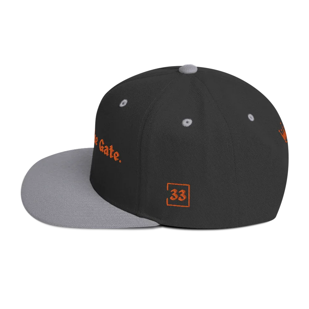 Jesus is the Gate. Snapback Hat - Da G.A.T.E 33