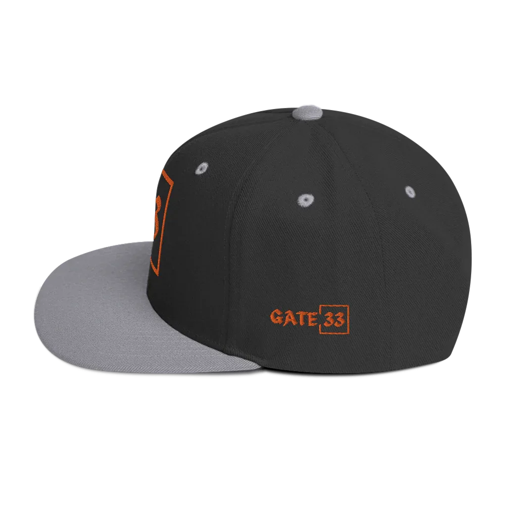 33 Snapback Hat - Da G.A.T.E 33