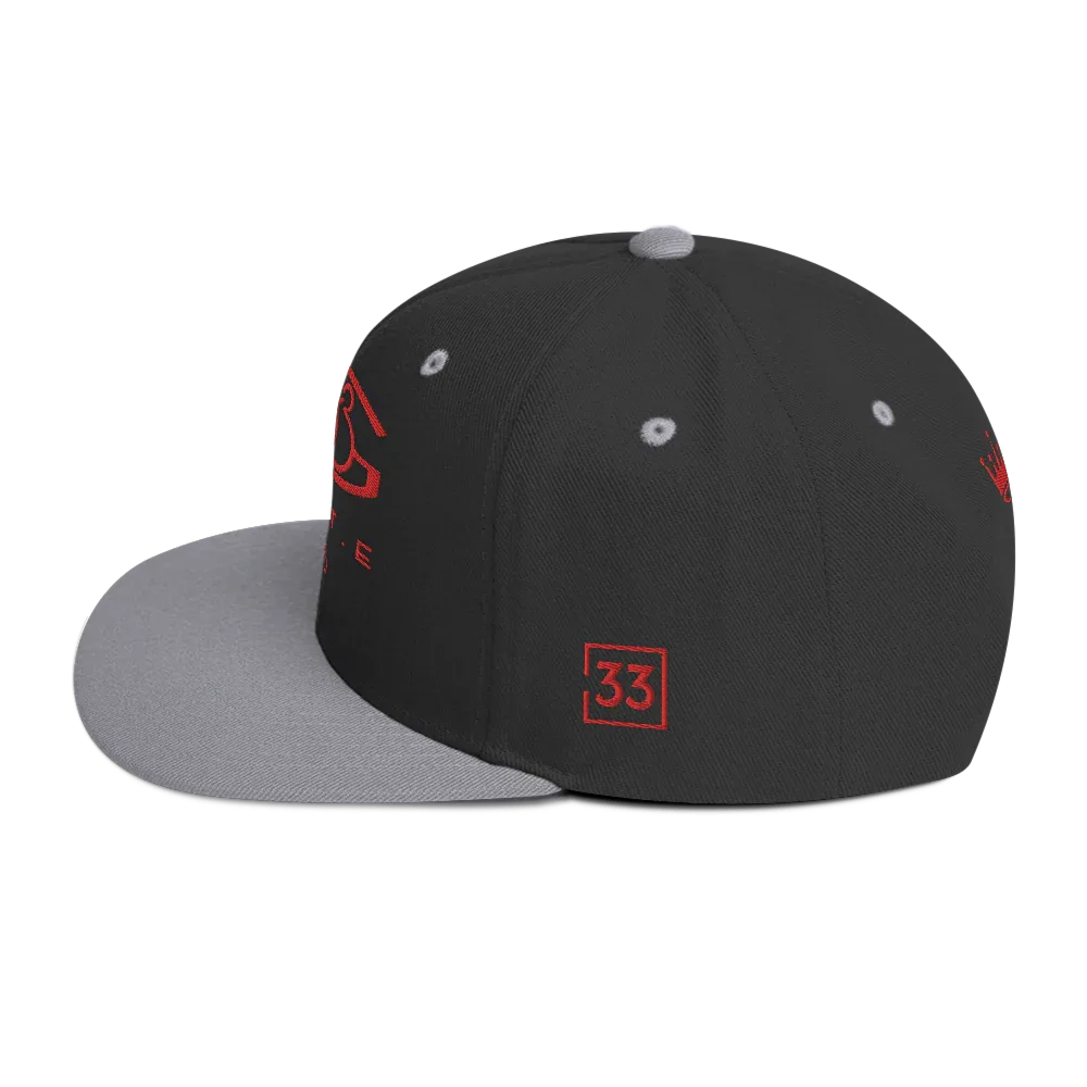 Gate33. Snapback Hat - Da G.A.T.E 33