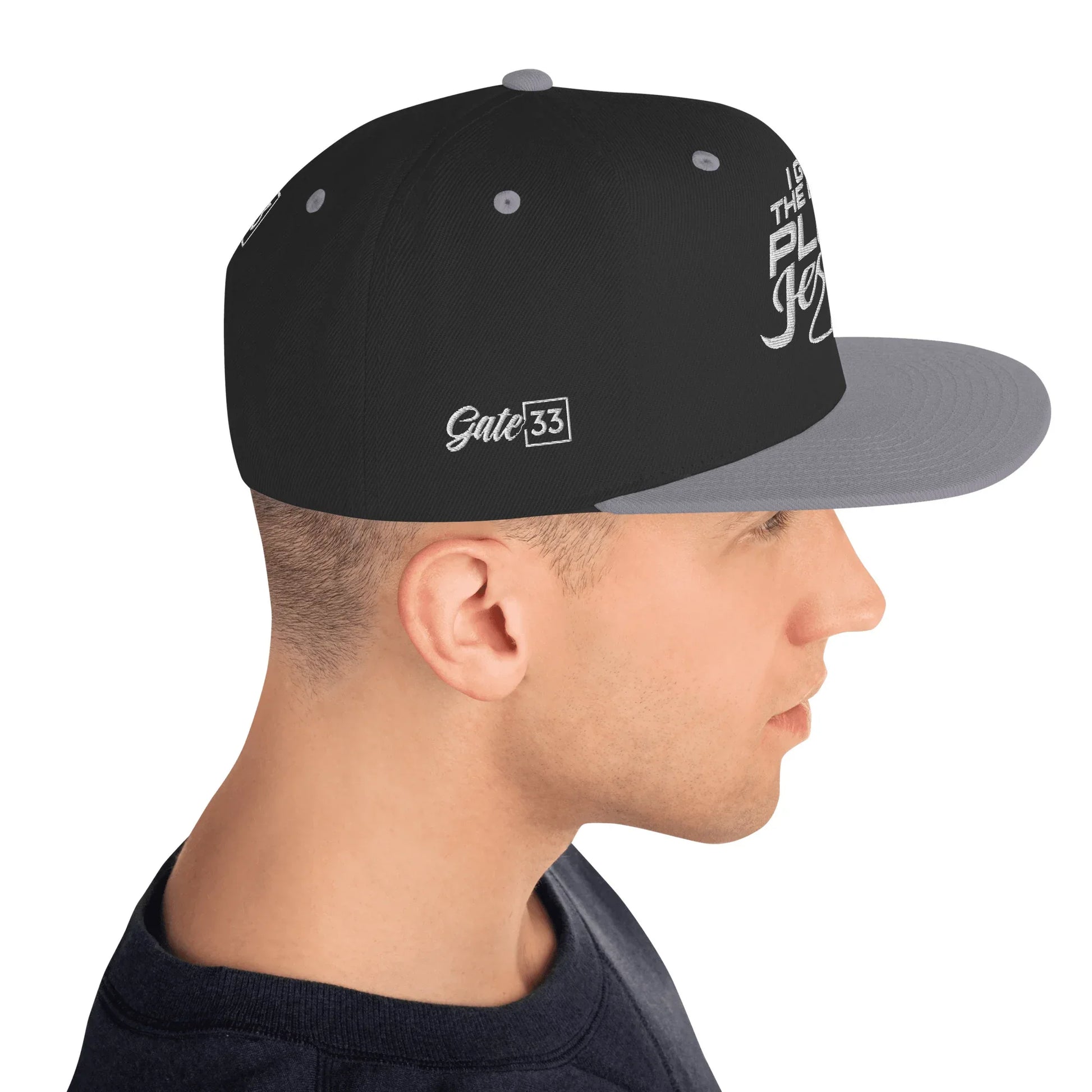 I GOT THE BEST PLUG Snapback Hat - Da G.A.T.E 33