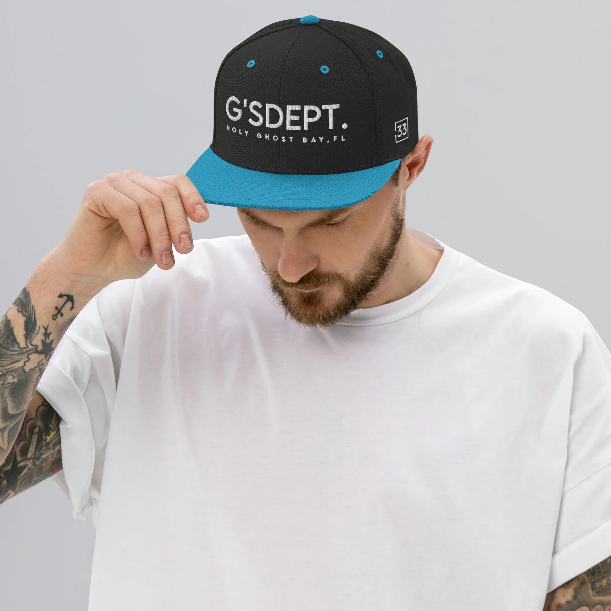 GOD’SAVE DEPT. Snapback Hat - Da G.A.T.E 33