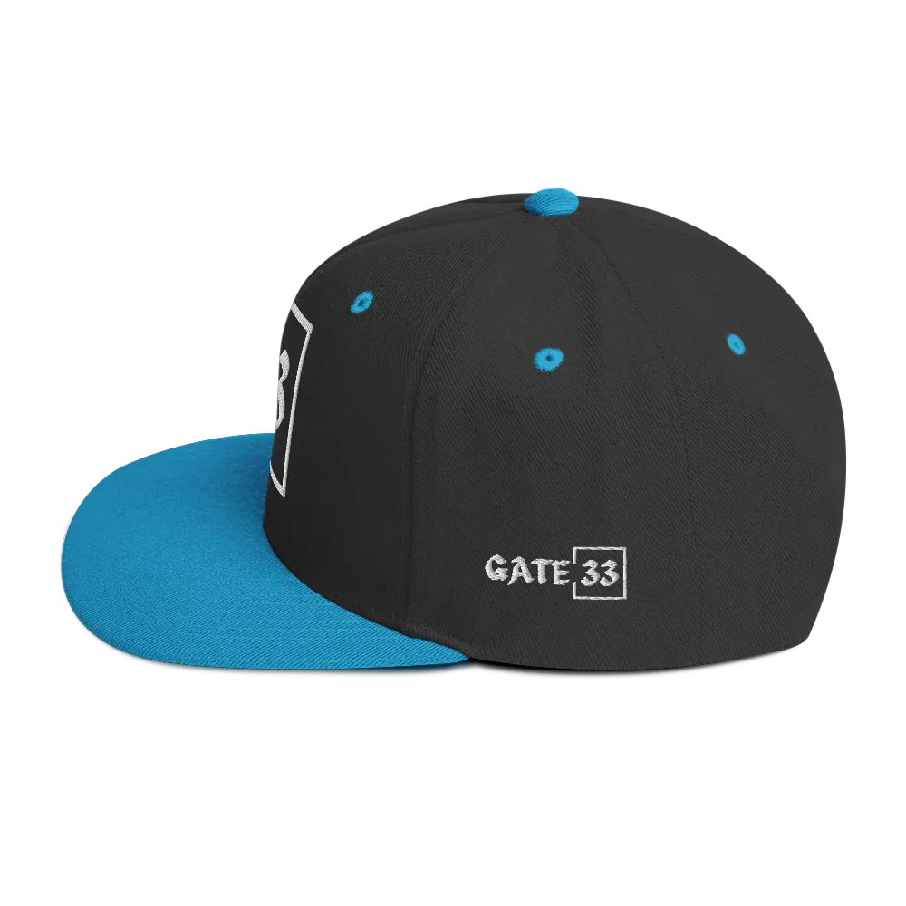 33 Snapback Hat - Da G.A.T.E 33