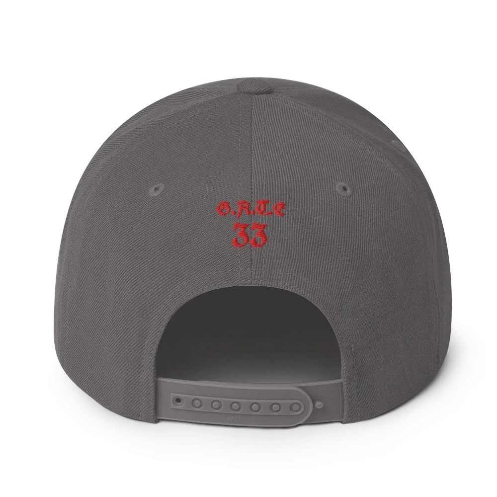 OG33 Snapback Hat - Da G.A.T.E 33