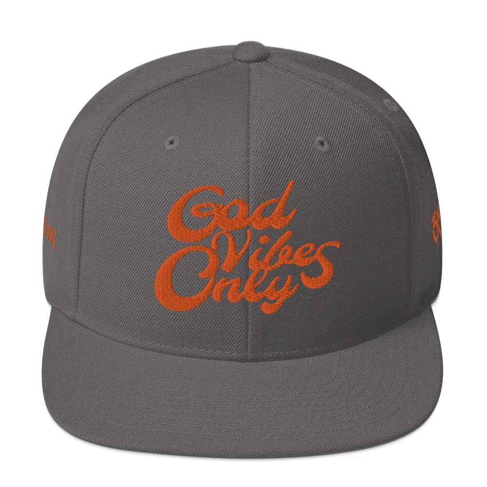 God Vibes Only Snapback Hat - Da G.A.T.E 33