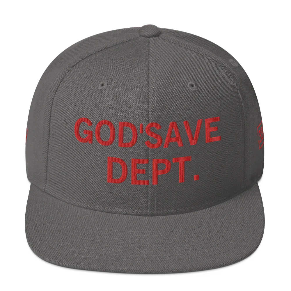 GOD'SAVE DEPT. Snapback Hat - Da G.A.T.E 33