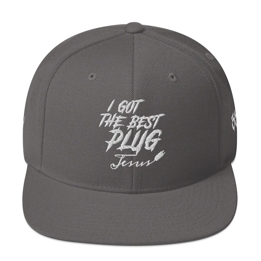 I Got The Best Plug Snapback Hat - Da G.A.T.E 33