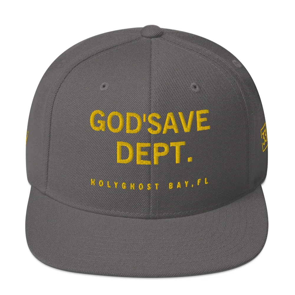 GOD'SAVE Snapback Hat - Da G.A.T.E 33