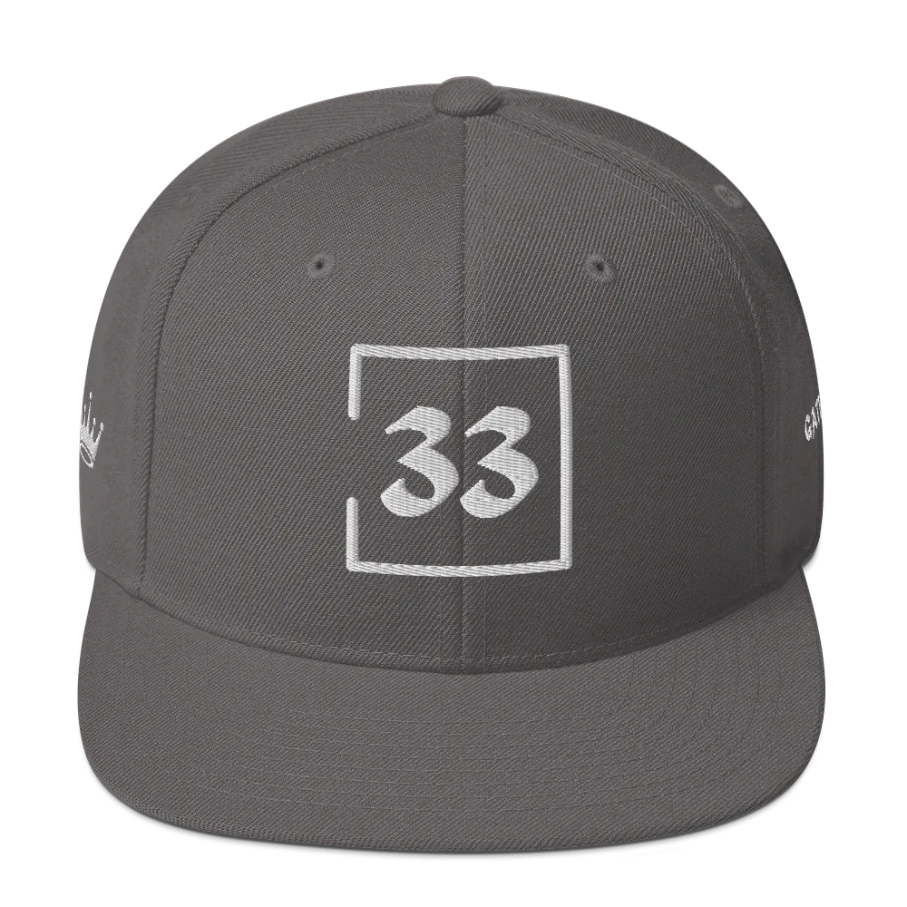 33 Snapback Hat - Da G.A.T.E 33