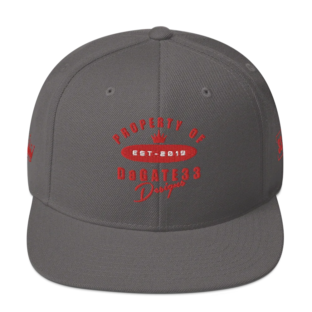 Gate33 Pro Snapback Hat - Da G.A.T.E 33