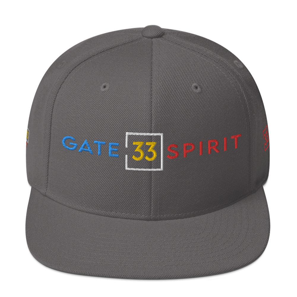 G33 Spirit Snapback Hat - Da G.A.T.E 33