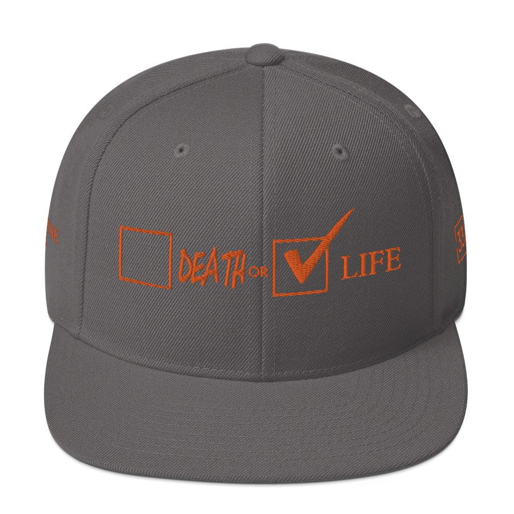 CHOOSE LIFE.Snapback Hat - Da G.A.T.E 33