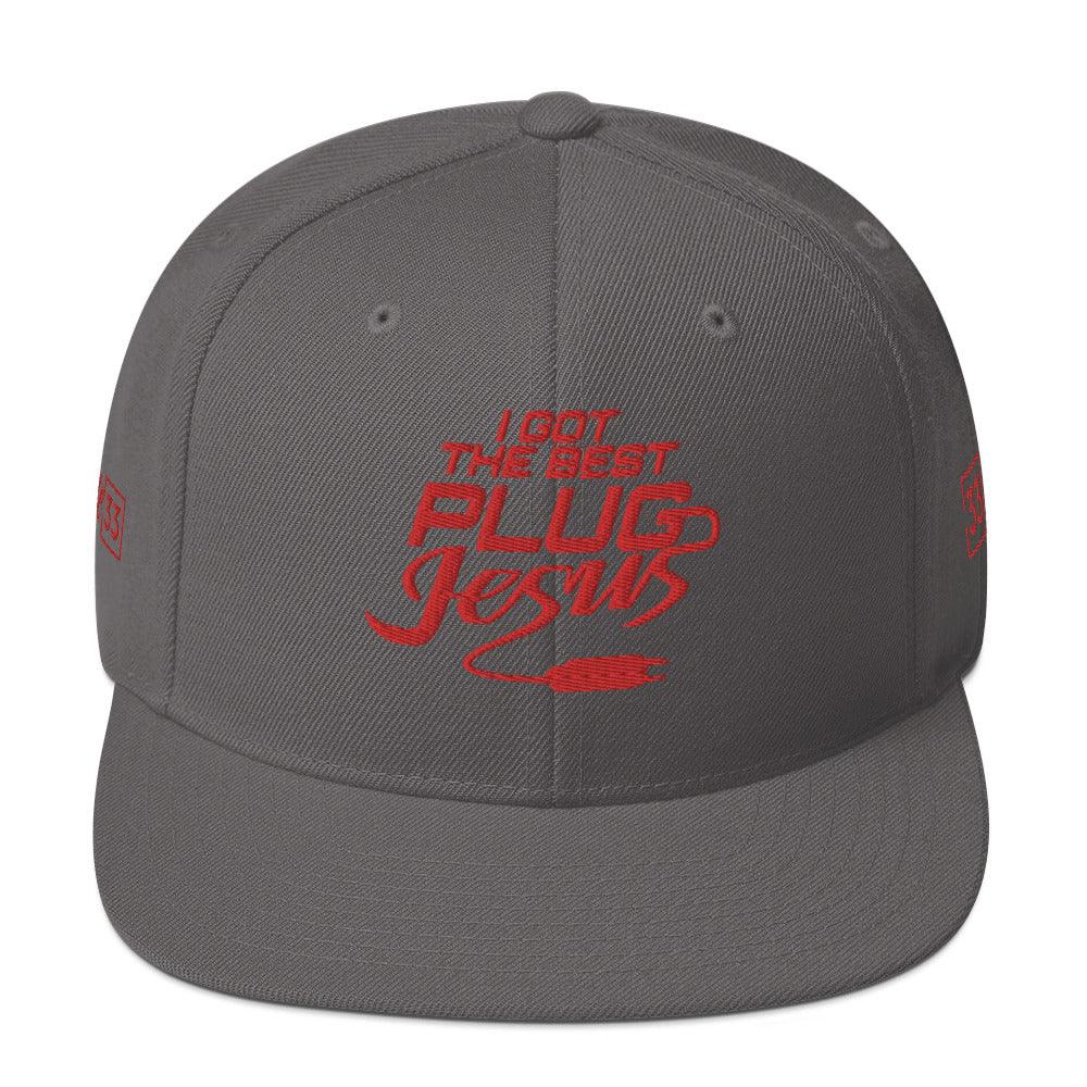 I GOT THE BEST PLUG Snapback Hat - Da G.A.T.E 33