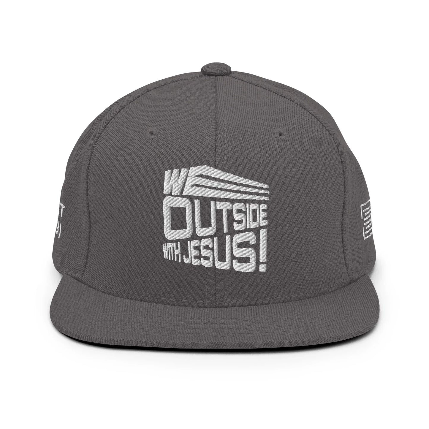 WE OUTSIDE-W-JESUS Snapback Hat - Da G.A.T.E 33
