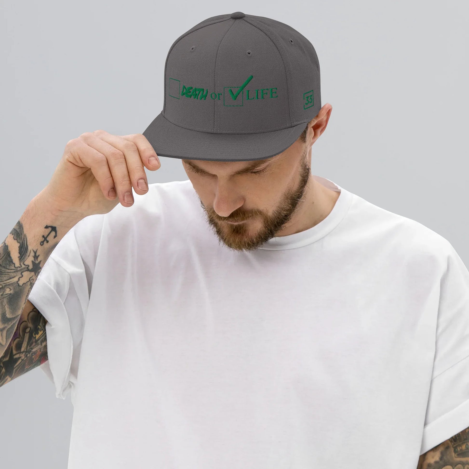 CHOSSE LIFE Snapback Hat - Da G.A.T.E 33
