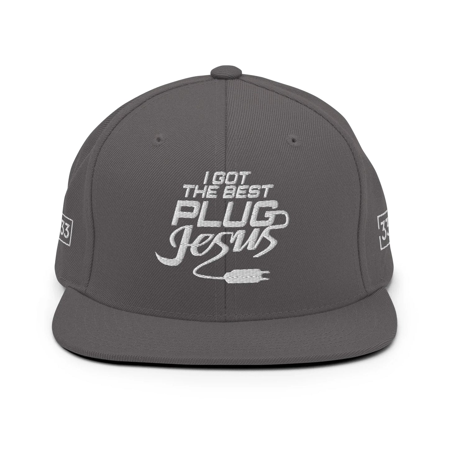 I GOT THE BEST PLUG Snapback Hat - Da G.A.T.E 33