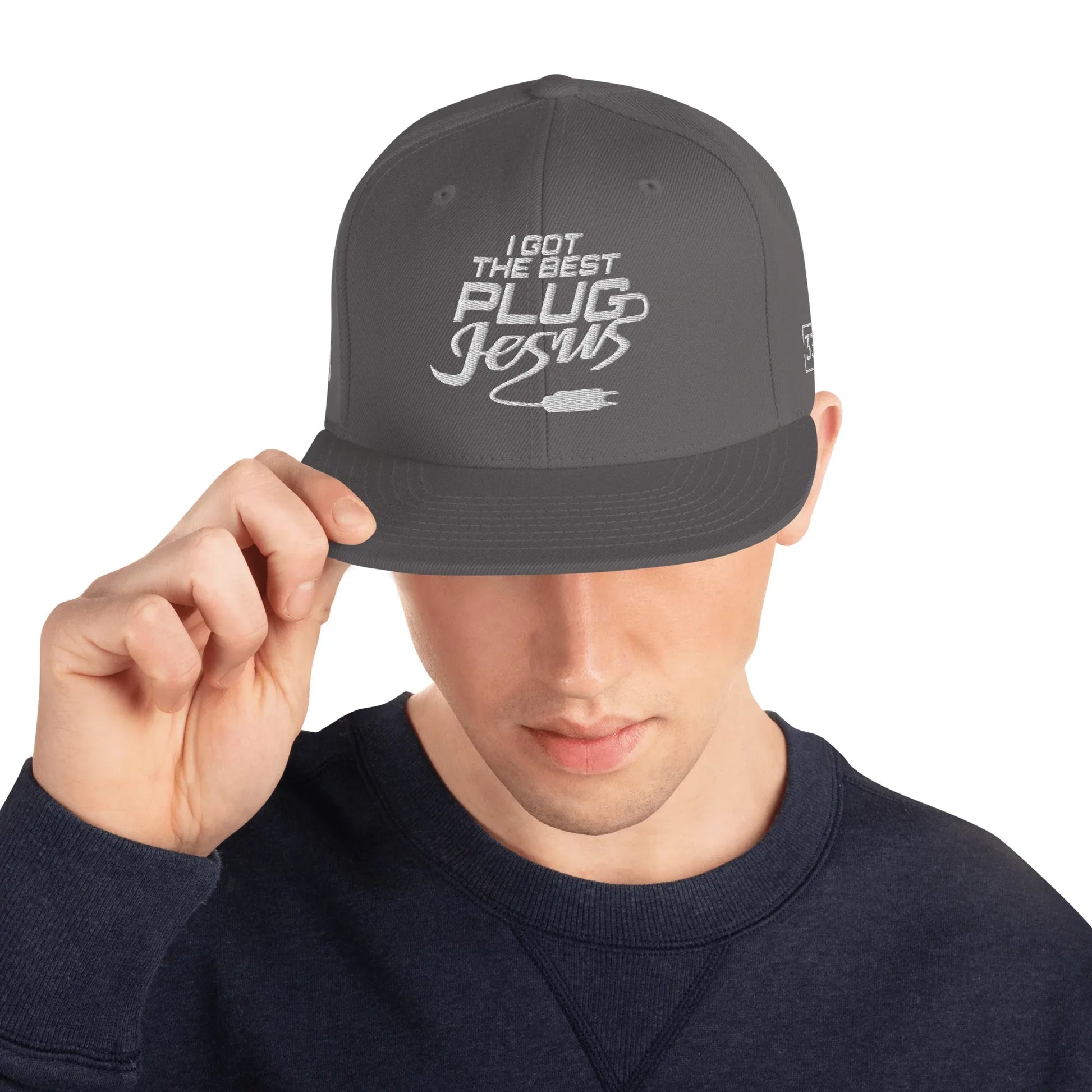 I GOT THE BEST PLUG Snapback Hat - Da G.A.T.E 33