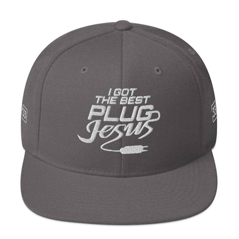 I GOT THE BEST PLUG Snapback Hat - Da G.A.T.E 33
