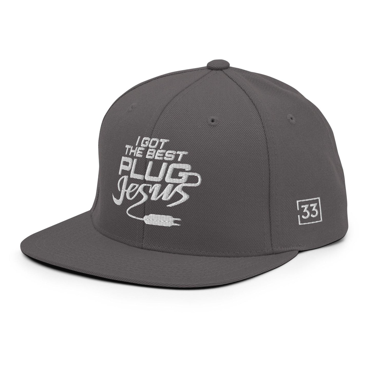 I GOT THE BEST PLUG Snapback Hat - Da G.A.T.E 33