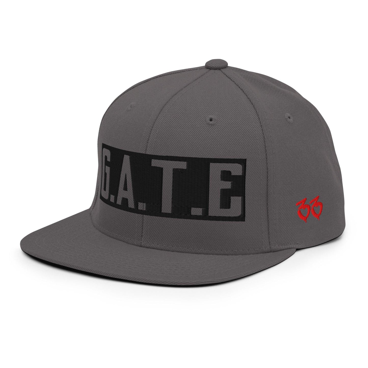 DA GATE 33 Snapback Hat - Da G.A.T.E 33
