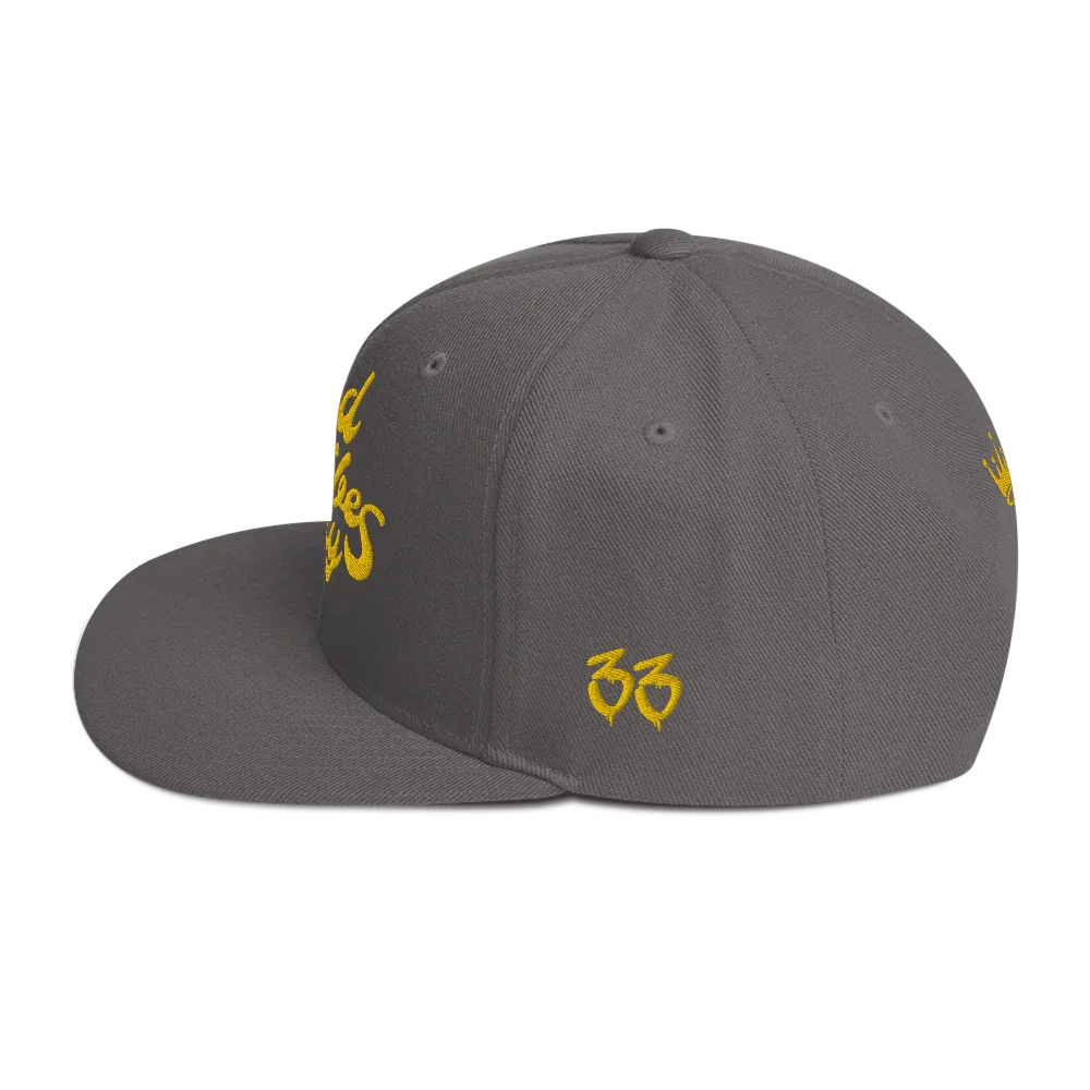 God Vibes Only Snapback Hat - Da G.A.T.E 33