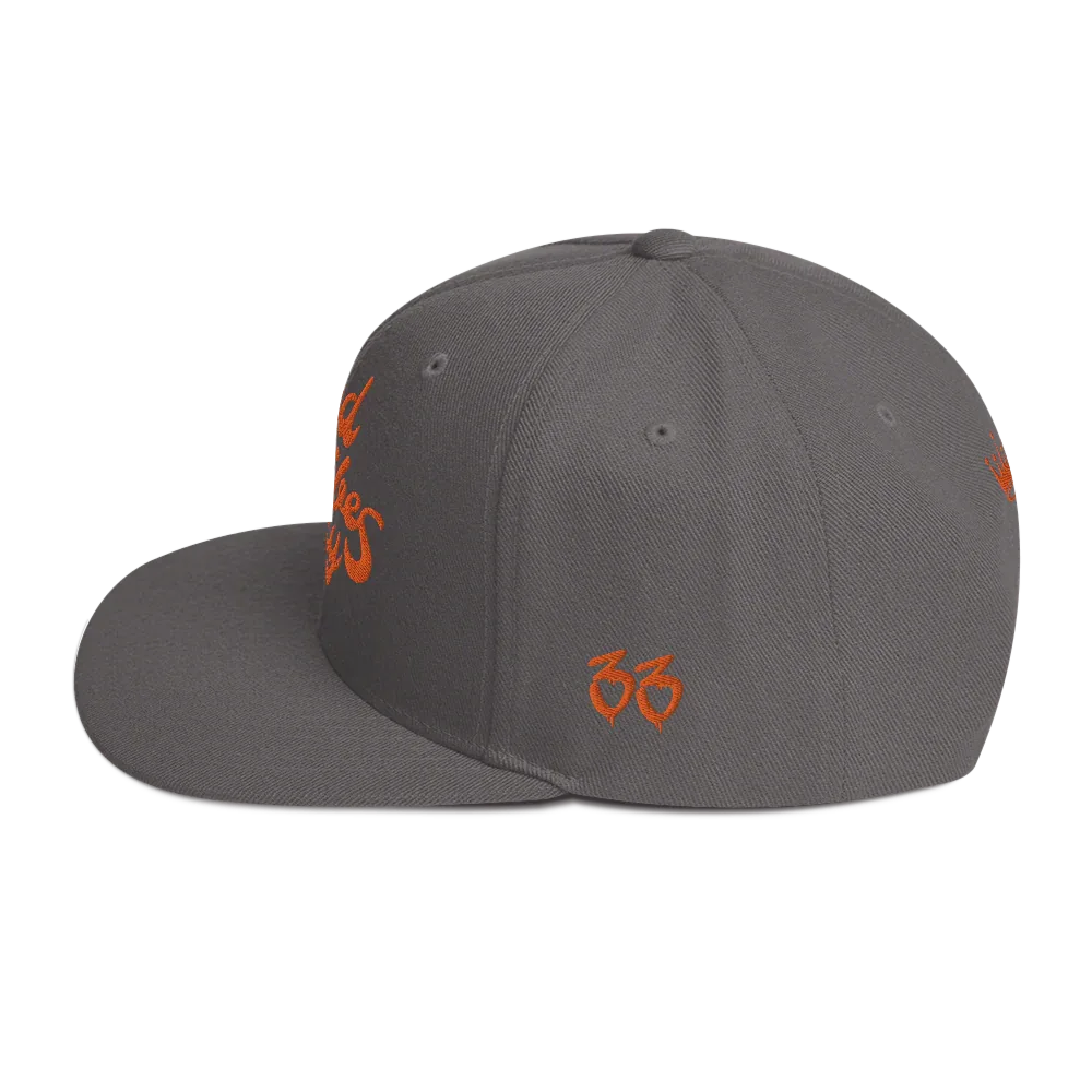 God Vibes Only Snapback Hat - Da G.A.T.E 33