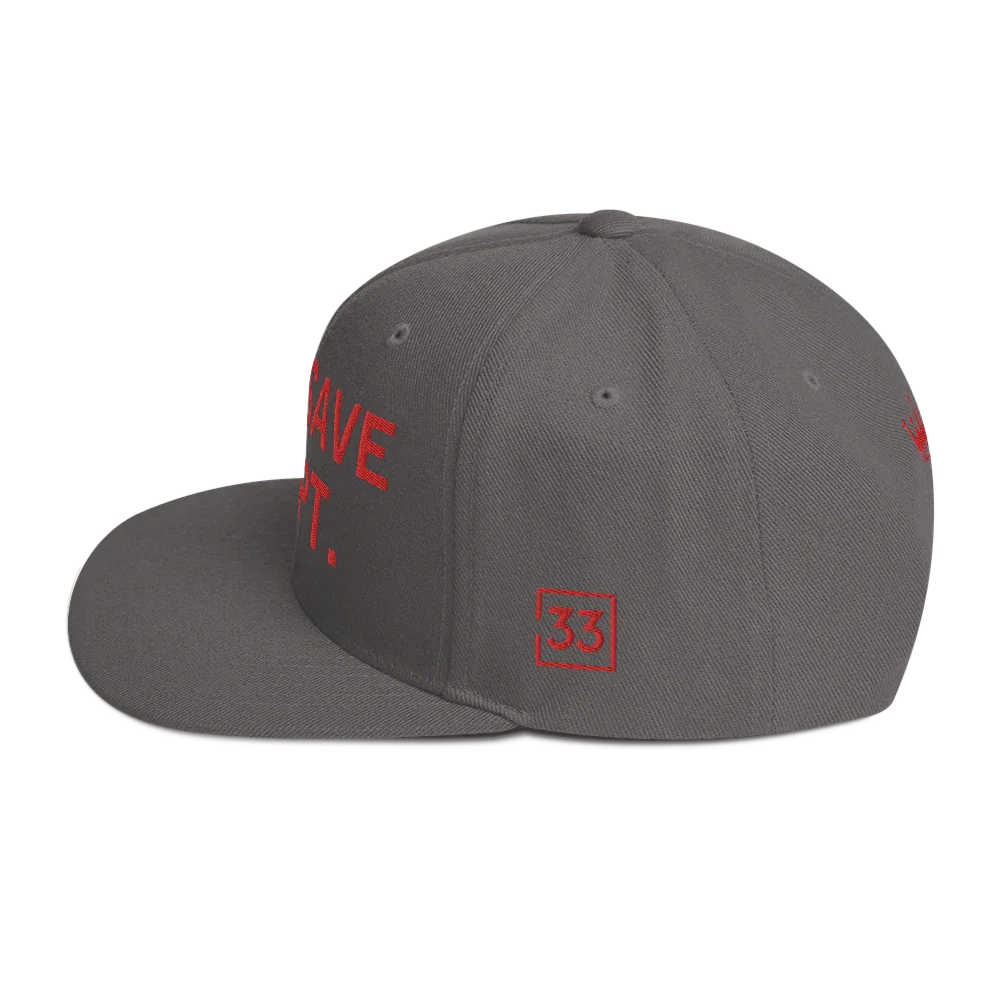 GOD'SAVE DEPT. Snapback Hat - Da G.A.T.E 33