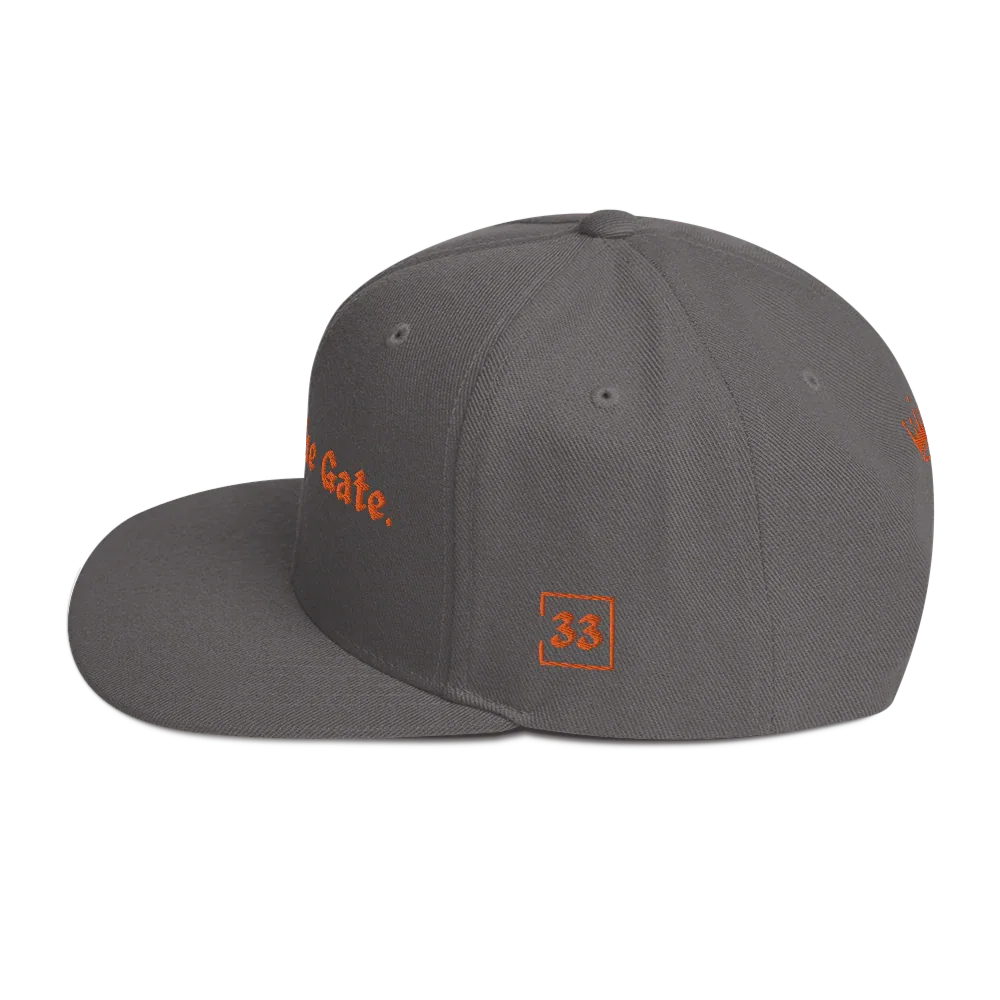Jesus is the Gate. Snapback Hat - Da G.A.T.E 33