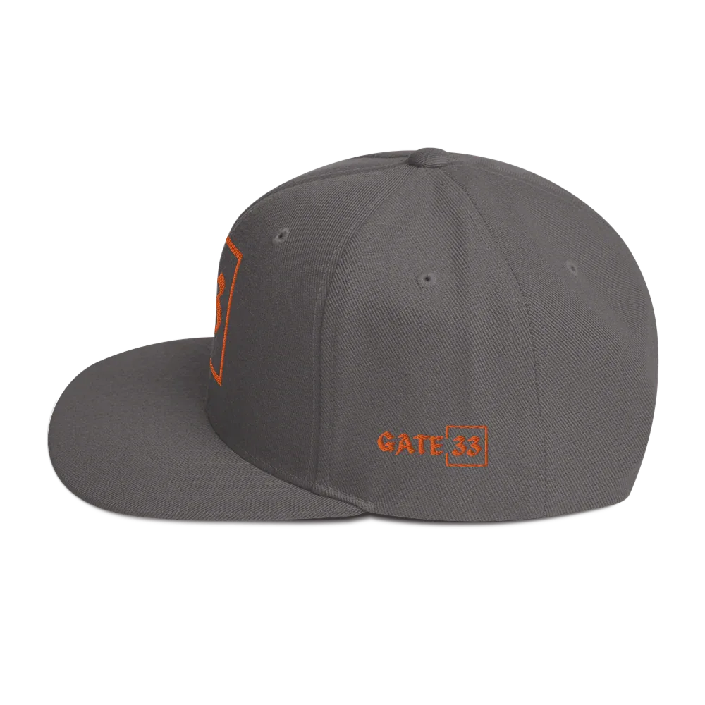 33 Snapback Hat - Da G.A.T.E 33