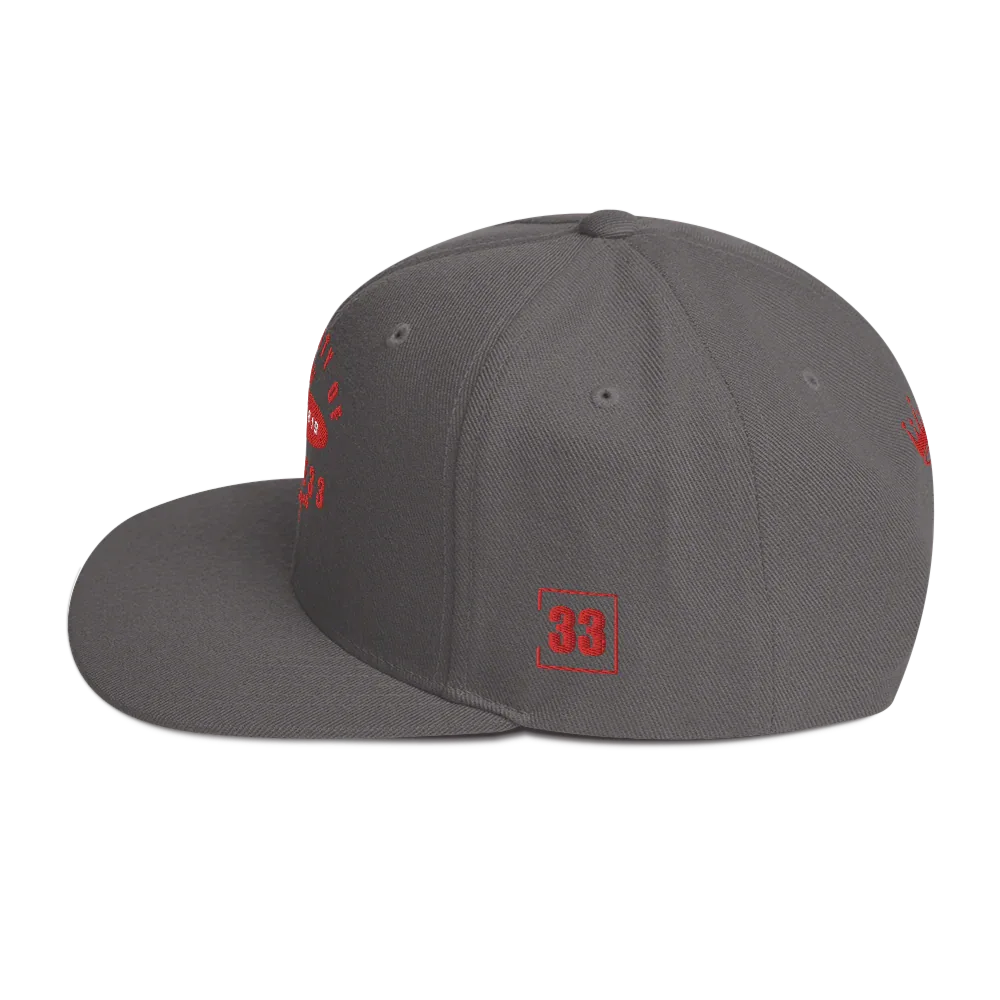 Gate33 Pro Snapback Hat - Da G.A.T.E 33