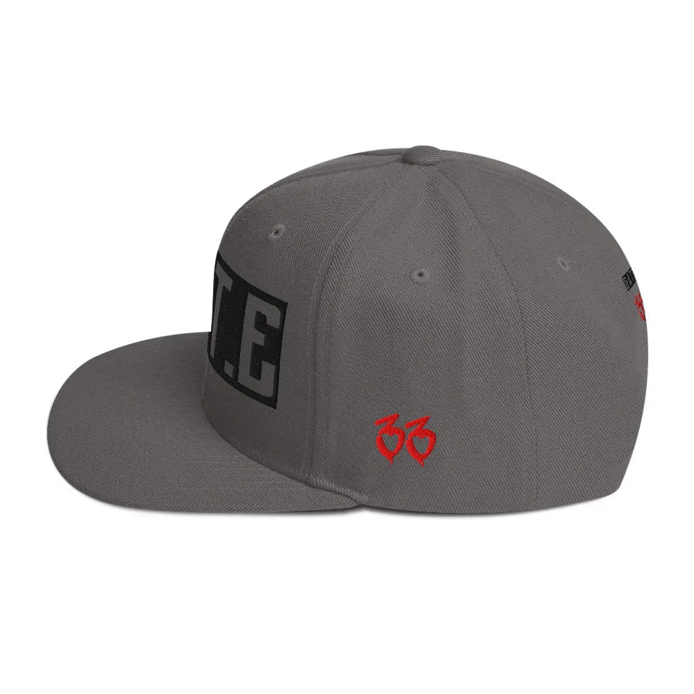 DA GATE 33 Snapback Hat - Da G.A.T.E 33