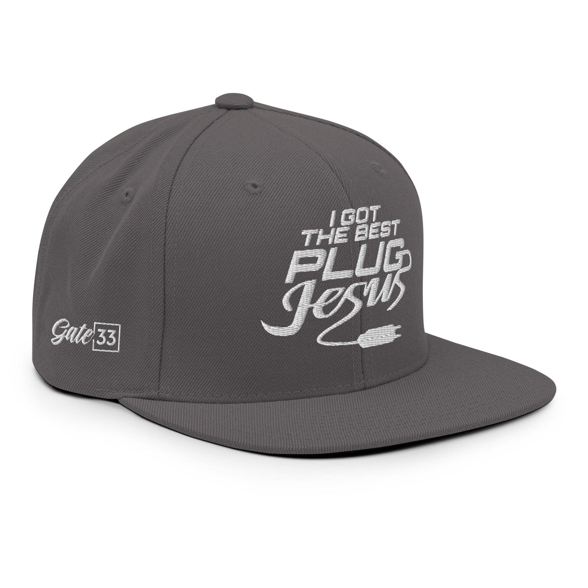 I GOT THE BEST PLUG Snapback Hat - Da G.A.T.E 33