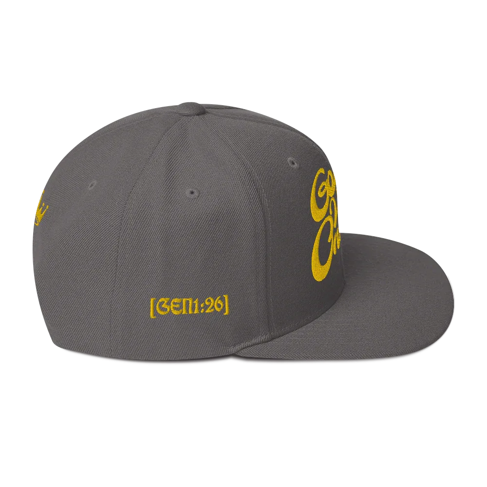 God Vibes Only Snapback Hat - Da G.A.T.E 33