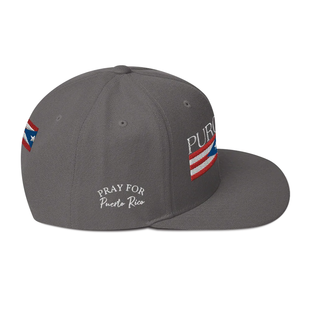 PRAY FOR PR Snapback Hat - Da G.A.T.E 33