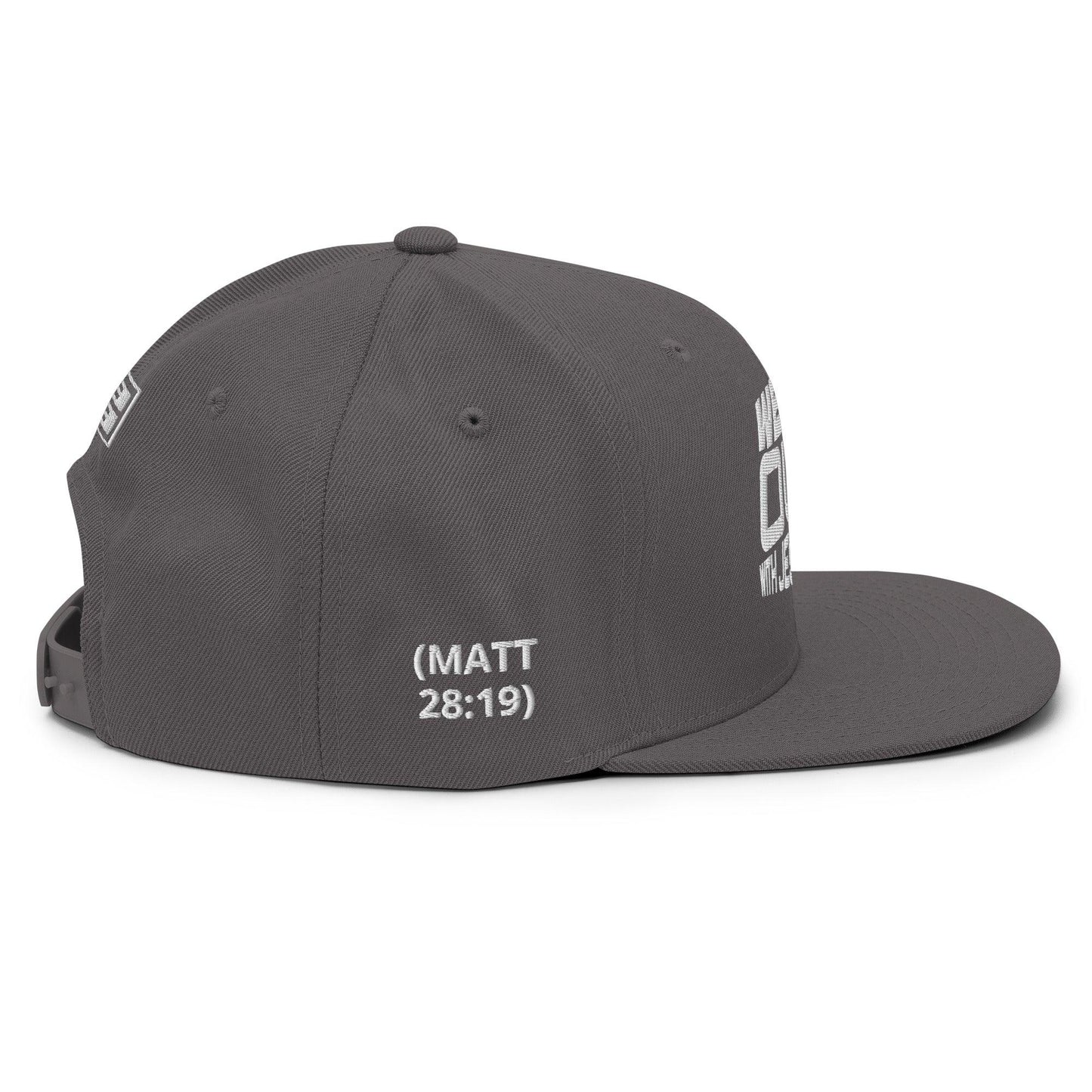 WE OUTSIDE-W-JESUS Snapback Hat - Da G.A.T.E 33