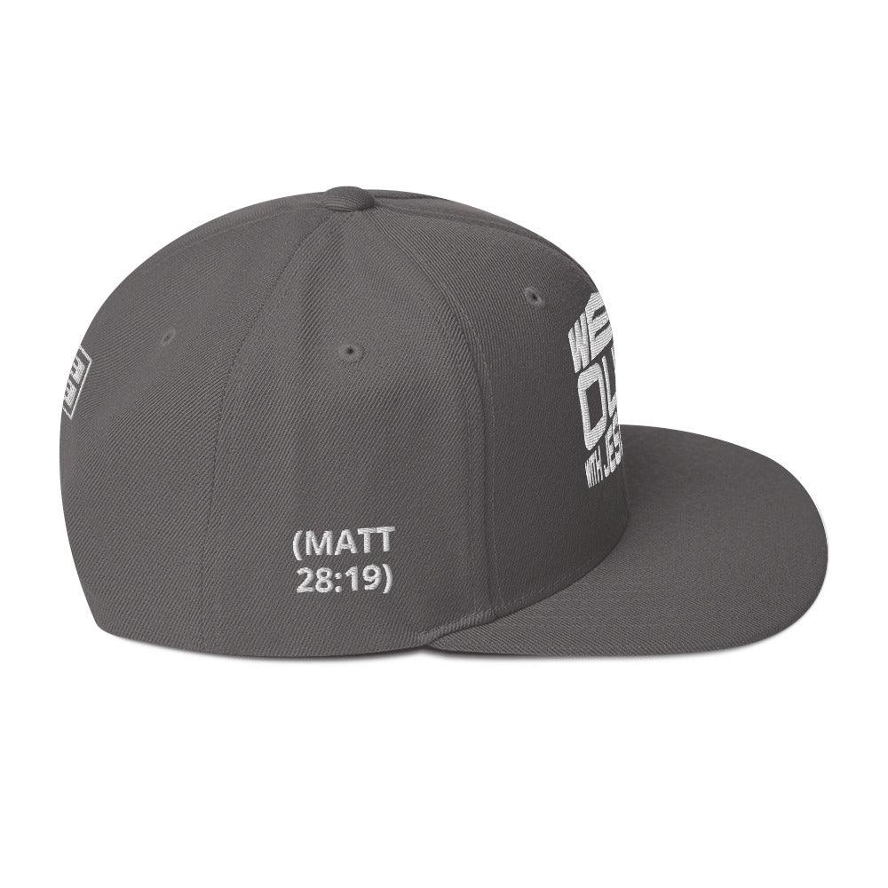 WE OUTSIDE-W-JESUS Snapback Hat - Da G.A.T.E 33