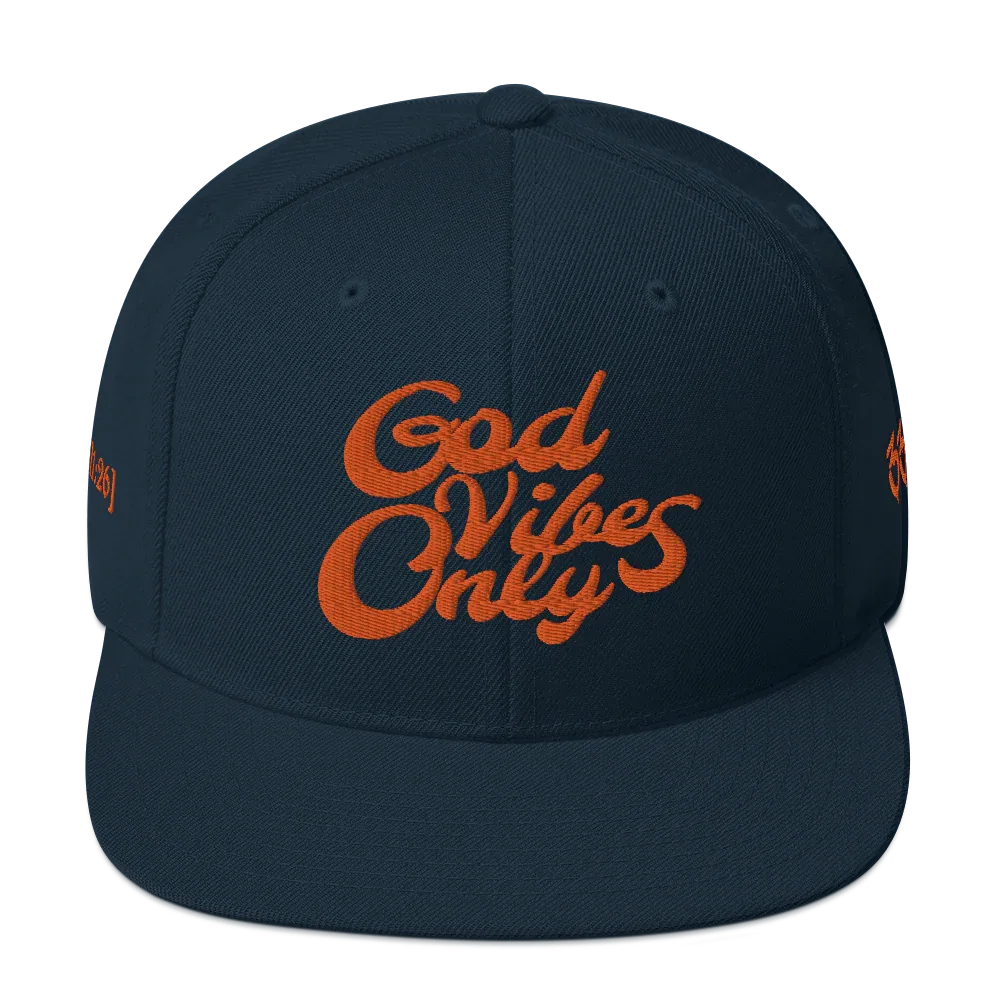 God Vibes Only Snapback Hat - Da G.A.T.E 33
