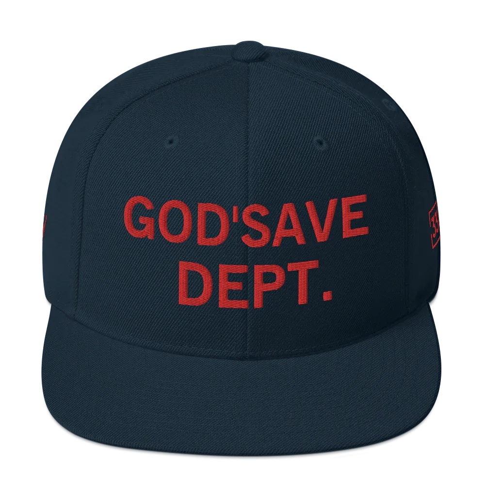 GOD'SAVE DEPT. Snapback Hat - Da G.A.T.E 33