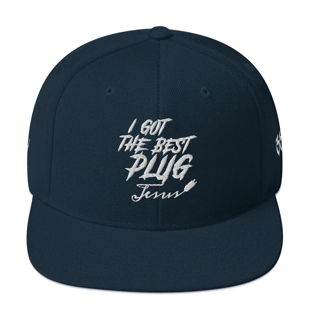 I Got The Best Plug Snapback Hat - Da G.A.T.E 33