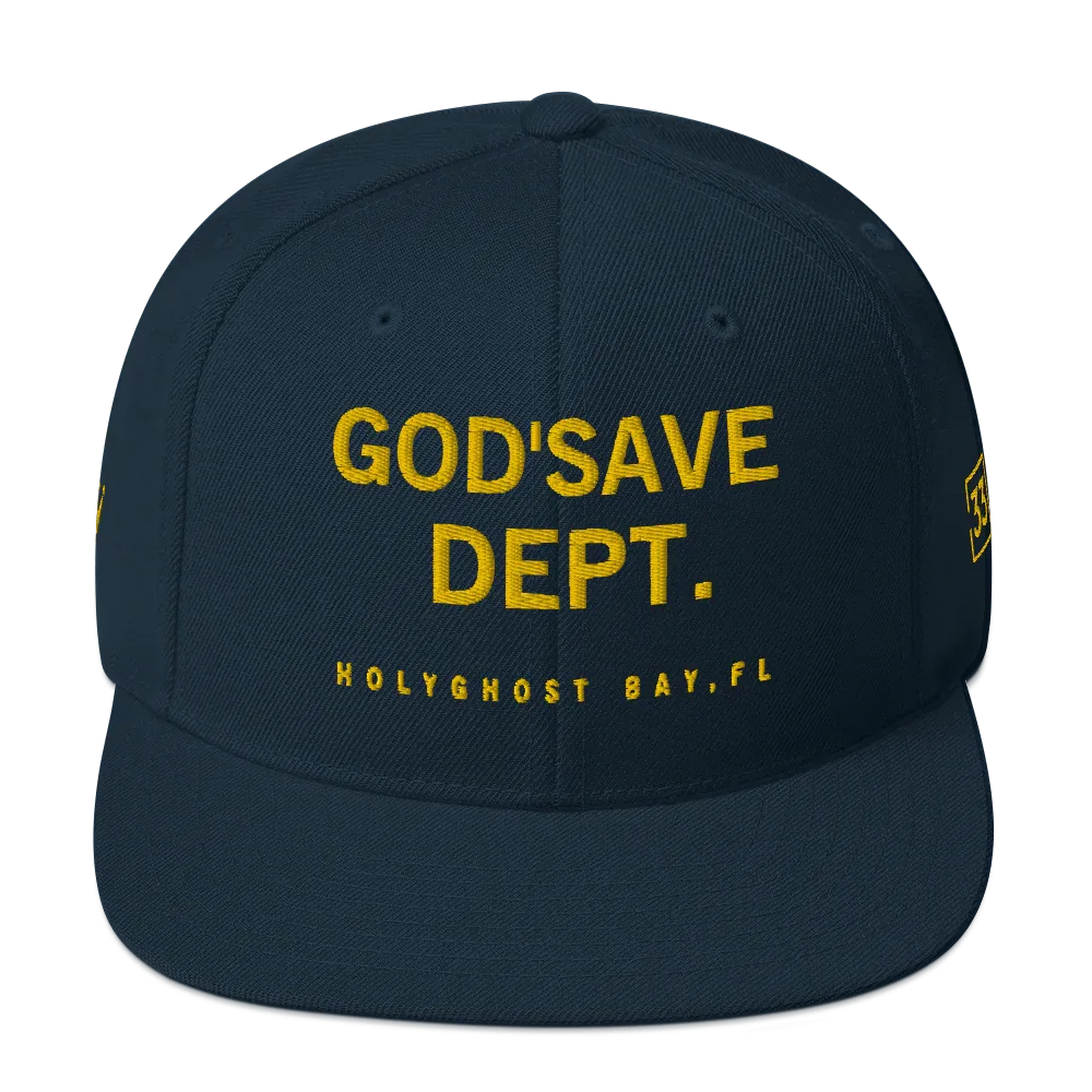 GOD'SAVE Snapback Hat - Da G.A.T.E 33