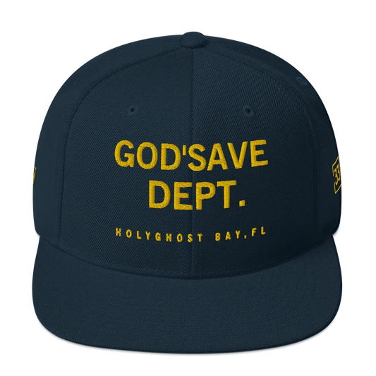 GOD'SAVE Snapback Hat - Da G.A.T.E 33
