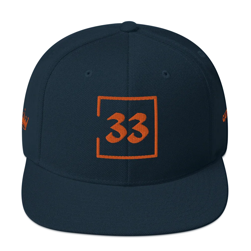 33 Snapback Hat - Da G.A.T.E 33