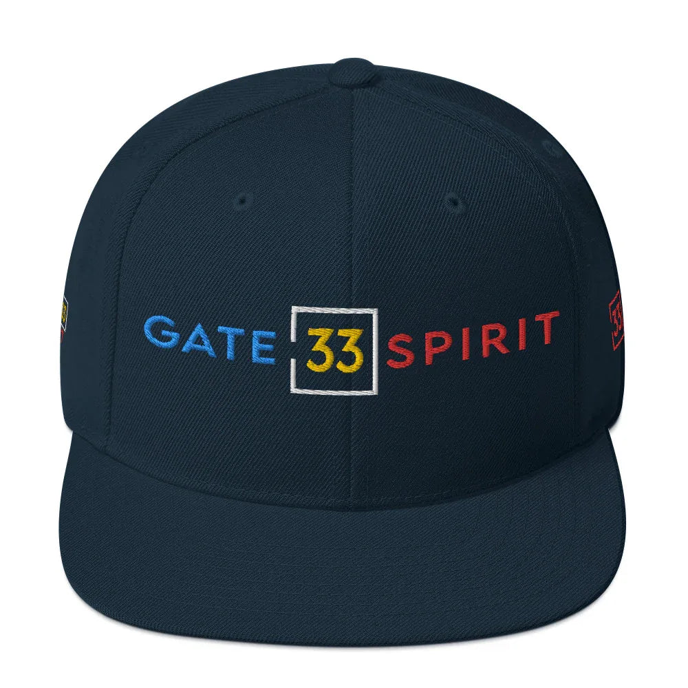 G33 Spirit Snapback Hat - Da G.A.T.E 33