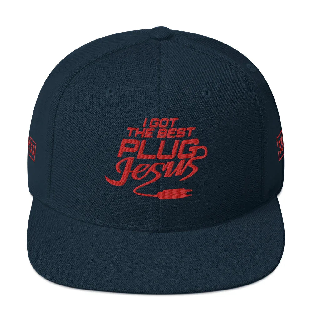 I GOT THE BEST PLUG Snapback Hat - Da G.A.T.E 33